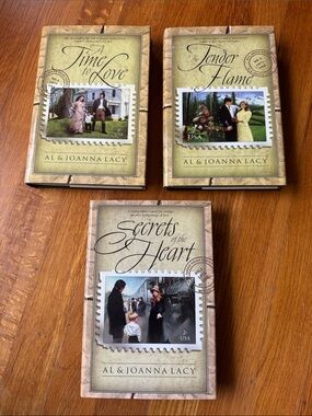 Al & Joanna Lacy set of 3 Vintage Romance Books
